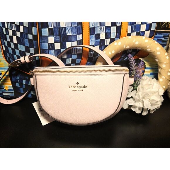 NWT - Kate Spade Lena Soft Pink Belt Bag - Picture 1 of 12